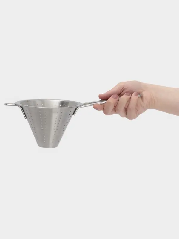 Дуршлаг конический Hanna Kn&ouml;vell, d=14 см, нержавеющая сталь