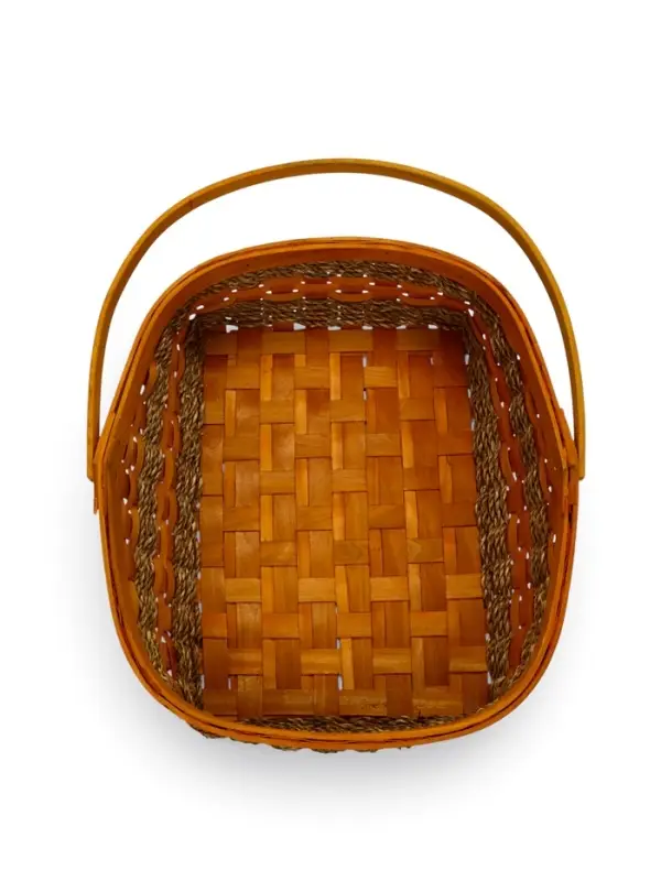 Набор корзин 3 шт 43х34х15 37х30х15 32х30х12 см ручка h=18/17/16 см