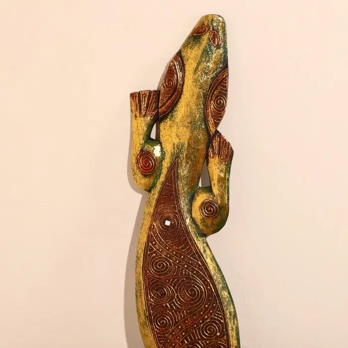 Панно настенное  Панно настенное "Геккон" 14х1х100 см