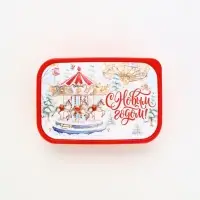 Ланч - бокс прямоугольный «Карусель», 1200 мл Ланч - бокс прямоугольный «Карусель», 1200 мл