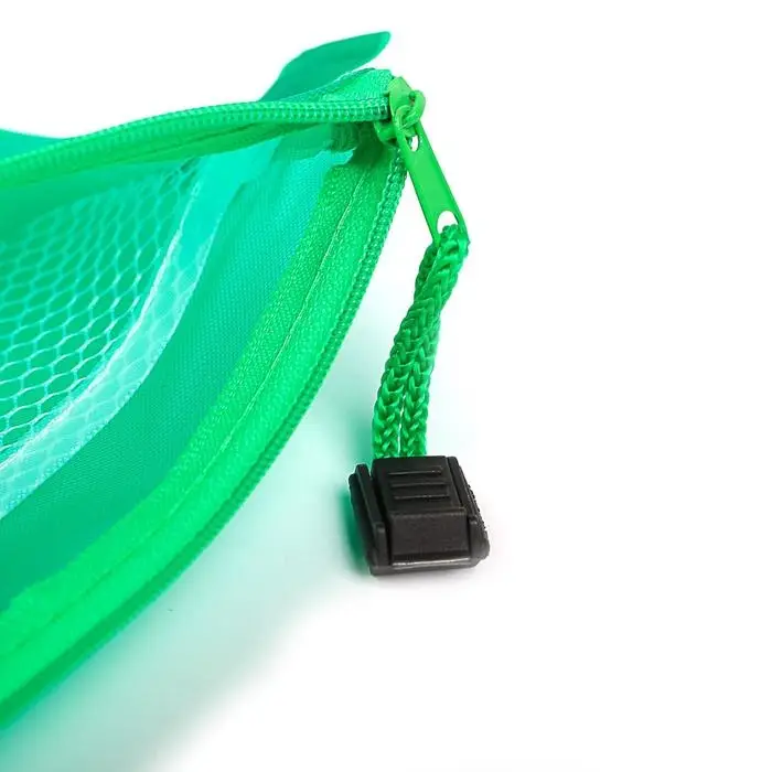 Папка-конверт на молнии, А65, с сеткой внутри, 24 × 11 cм, МИКС Папка-конверт на молнии, А65, с сеткой внутри, 24 × 11 cм, МИКС