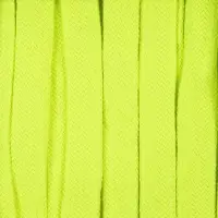 Плоский шнур Cord XL, желтый неон, 170 см
