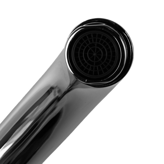 Cмеситель для кухни Accoona A4040, однорычажный, с гайкой, силумин, хром Cмеситель для кухни Accoona A4040, однорычажный, с гайкой, силумин, хром