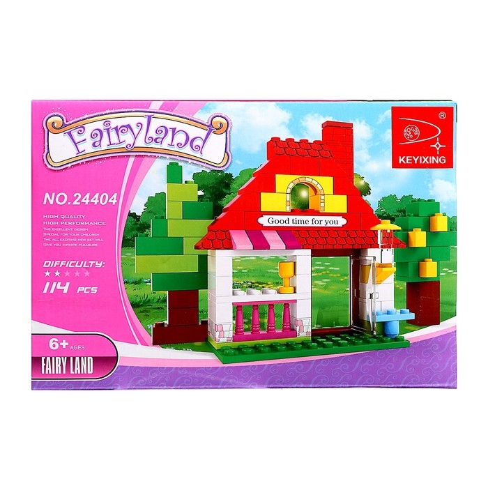 Конструктор &laquo;Мини-кафе&raquo;, 114 деталей