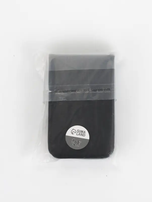 Набор маникюрный, 6 предметов, в футляре на молнии, чёрный