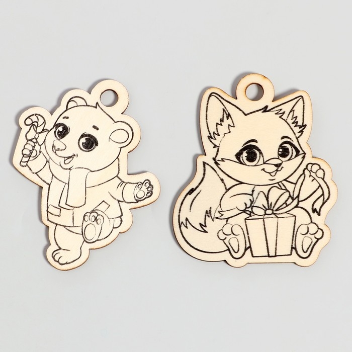 Новогодний набор для творчества. Ёлочные украшения «Новый год! Весёлый праздник» Новогодний набор для творчества. Ёлочные украшения «Новый год! Весёлый праздник»