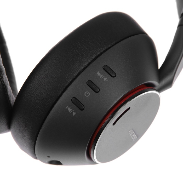 Наушники SY-ANC889BT, беспроводные, полноразмерные, Mic, Jack 3.5, шумоподавление, чёрные