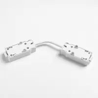 Коннектор для шинопровода гибкий Ultra, белый