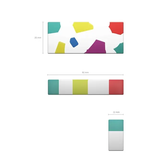 Ластик ErichKrause синтетика Impression, микс (цена за шт.) Ластик ErichKrause синтетика Impression, микс (цена за шт.)