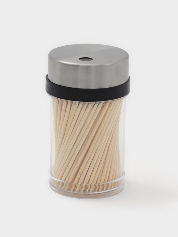 Зубочистки с металлической крышкой, 280 шт Зубочистки с металлической крышкой, 280 шт