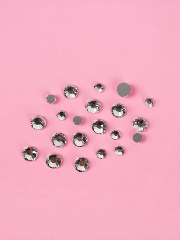 Стразы холод.фикс. SS4-SS20(наб 400шт цена за наб) серебряный АУ