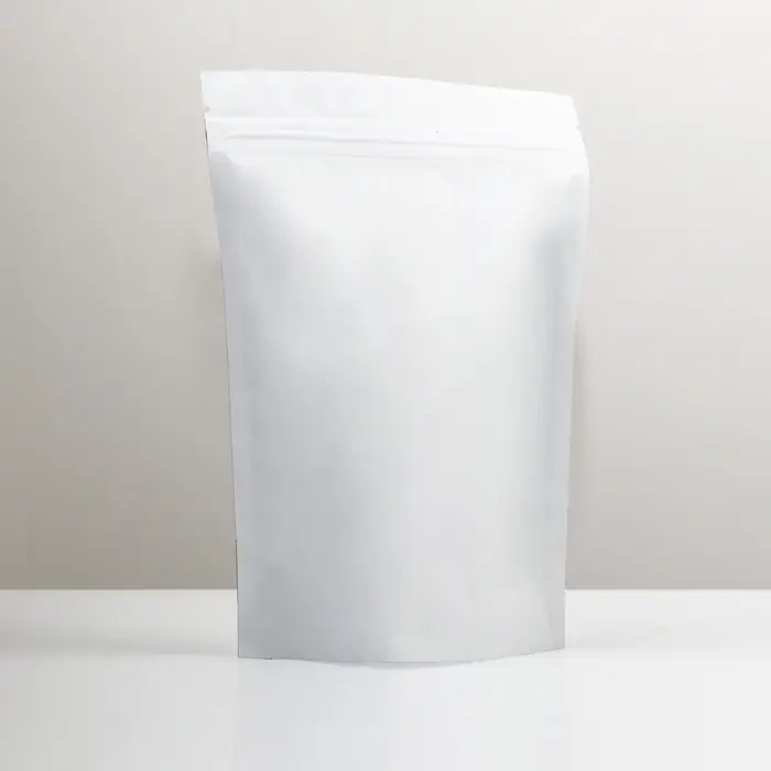 Пакет дой - пак, матовый, белый, 14&times;20&times;4 см