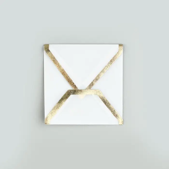 Открытка с конвертом «Бант», тиснение, 7 х 7 см Открытка с конвертом «Бант», тиснение, 7 х 7 см