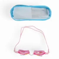 Очки для плавания детские ONLYTOP Swim &laquo;Русалка&raquo;, беруши, цвет розовый