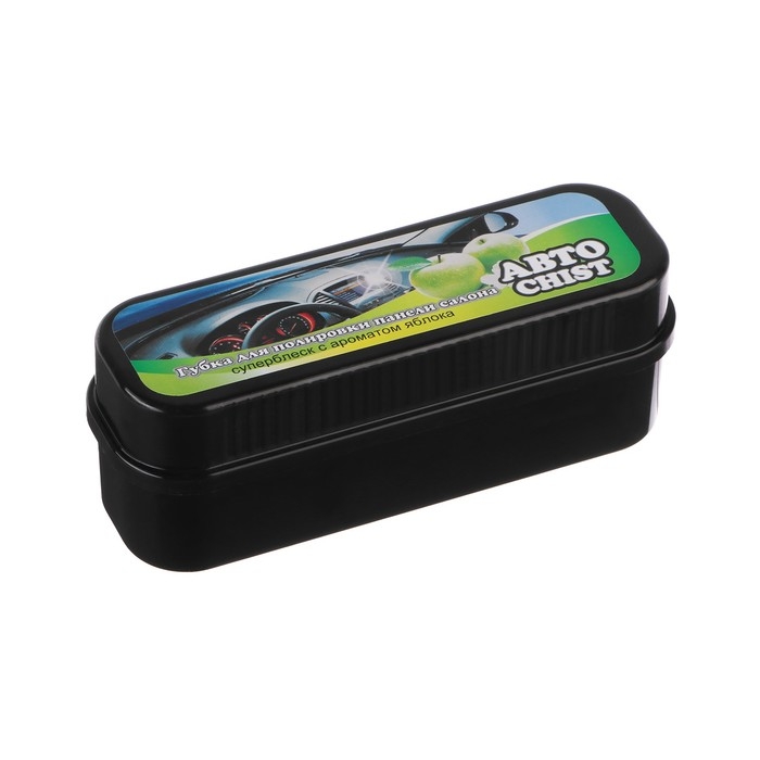 Губка для приборной панели CHIST 050, с ароматом яблока Губка для приборной панели CHIST 050, с ароматом яблока