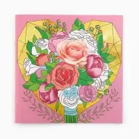 Раскраска - антистресс &laquo;Цветочные узоры&raquo;, 20 стр.