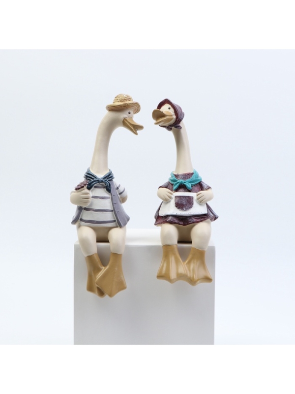 Набор фигурок "Гусь с гусыней"  2 шт