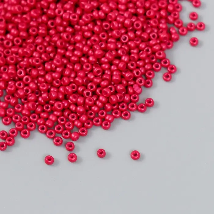 Бисер стекло 12/0  Бисер стекло 12/0 "Рубиновое вино" 15 гр