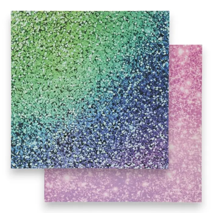 Фотофон для съёмок, двусторонний, картон, плотность 350 г &laquo;Блёстки&raquo;, 50&times;50 см