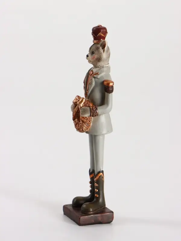Фигурка &laquo;Кот с венком&raquo;, 5&times;4&times;20.5 см
