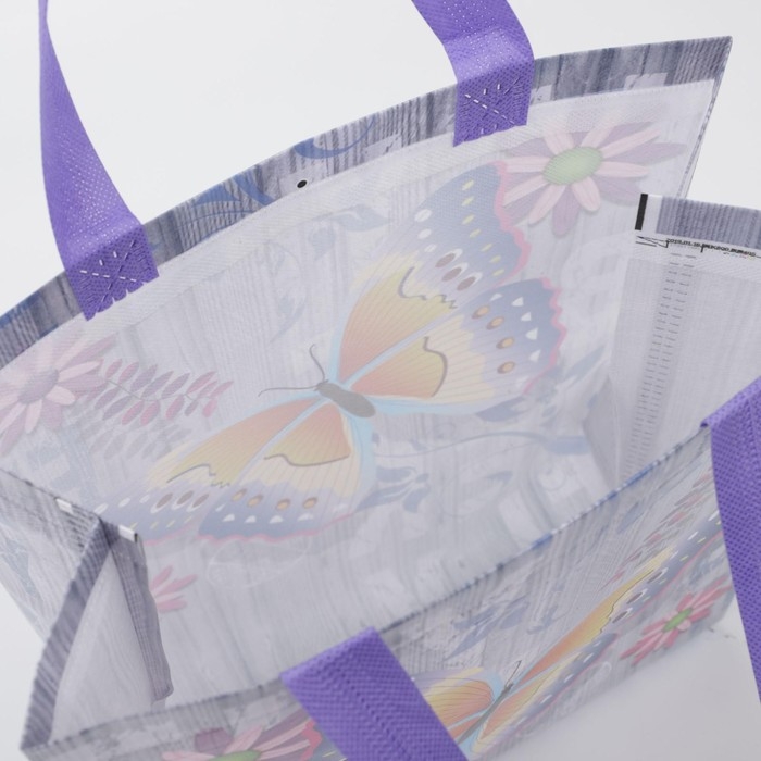 Сумка хозяйственная без застёжки, цвет МИКС Сумка хозяйственная без застёжки, цвет МИКС