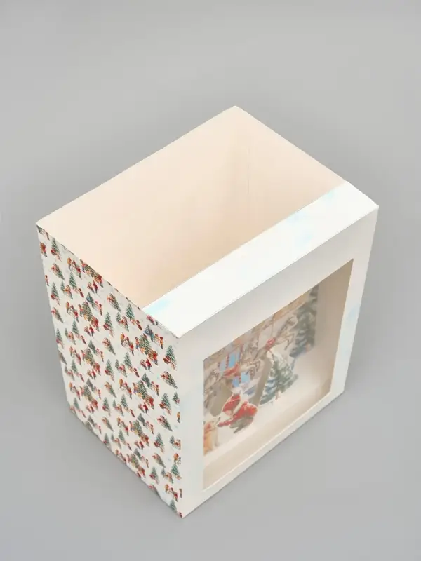 Коробка складная «Карусель с лошадками» 18×23×14 см Коробка складная «Карусель с лошадками» 18×23×14 см