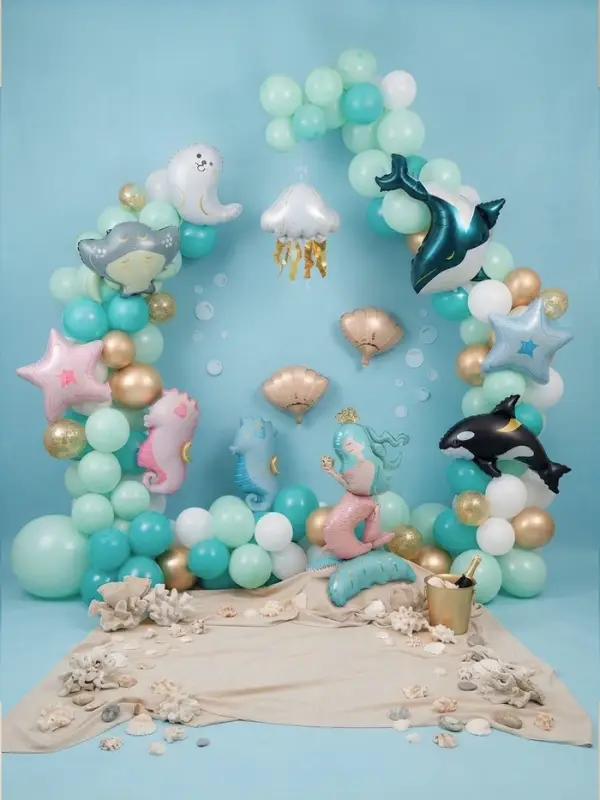 Воздушный шар фольгированный 30" &laquo;Кит&raquo;