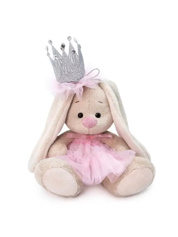 Мягкая игрушка &laquo;Зайка Ми с короной&raquo;, 15 см