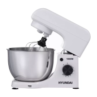 Миксер планетарный HYM-S4451 1000Вт белый