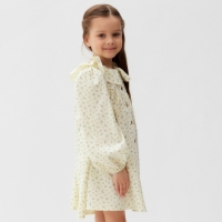 Платье детское с воротником KAFTAN, р.32 (110-116 см)
