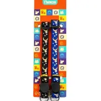 Набор ошейников для кошек &laquo;Ночь&raquo;, 19-32&times;1 см, 2 шт.