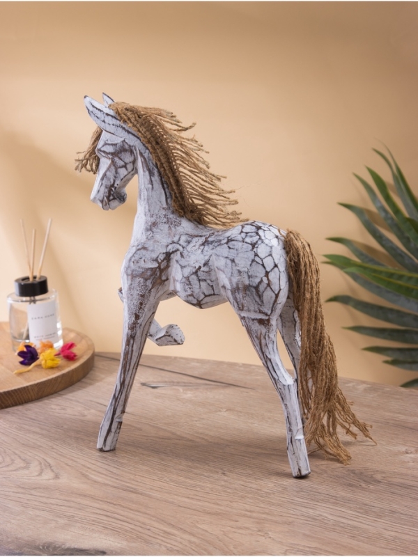 Сувенир интерьерный Сувенир интерьерный "Конь" дерево, 25х8х35 см