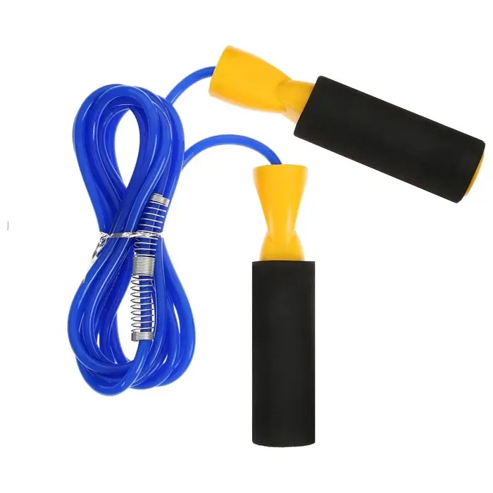 Скакалка ONLYTOP, 2,8 м, цвета МИКС Скакалка ONLYTOP, 2,8 м, цвета МИКС