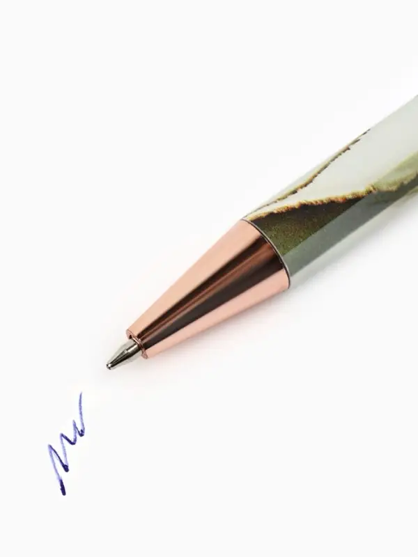 Ручка шариковая, синяя паста, 0.7 мм, пластик, софт-тач, набор из 2 шт. &laquo;Учитель&raquo;