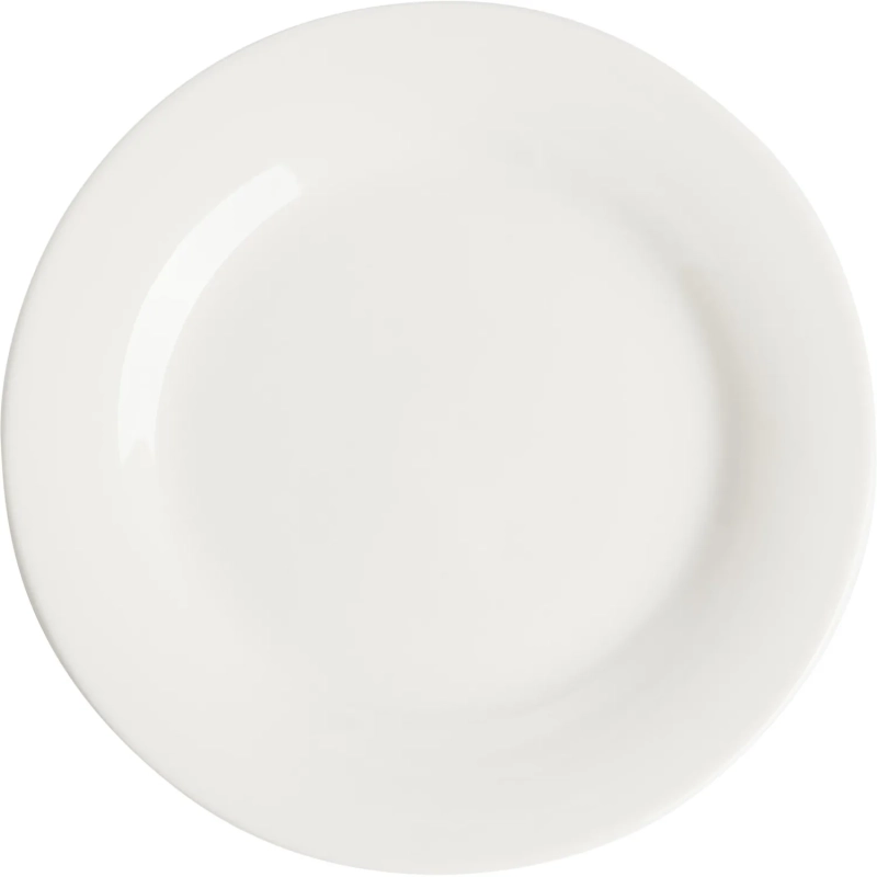 Тарелка Kaylas, D148мм, фарфор, белая 12шт/уп