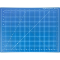 Коврик для резки Topfort 5ти-слойный А2 (60х45см),2х-сторонний,синий