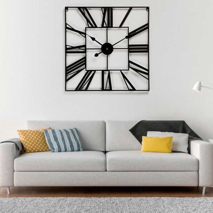 Часы настенные, серия: Лофт, d-58 см, 1 АА Часы настенные, серия: Лофт, d-58 см, 1 АА