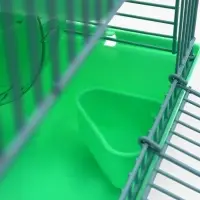 Клетка для грызунов &laquo;Пижон&raquo;, 27&times;21&times;27 см, с наполнением, зелёная