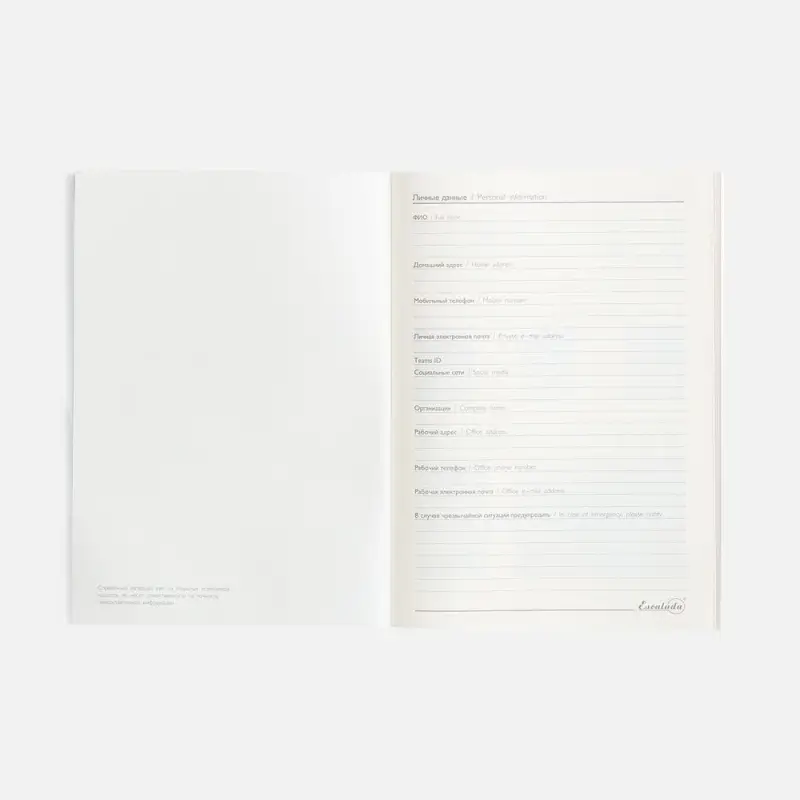 Ежедневник Repute, недатированный, синий Ежедневник Repute, недатированный, синий