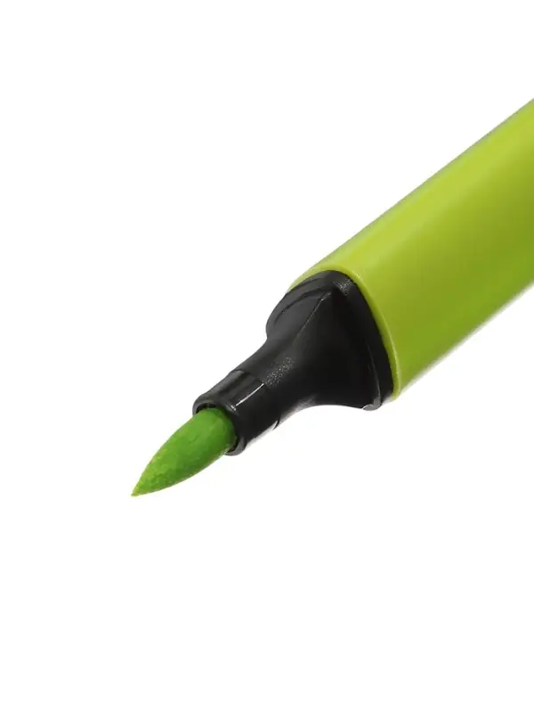 Фломастеры-кисточки 24 BRIGHT, COLORS, двусторонние, в пластиковом пенале