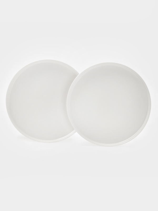 Набор тарелок 2 шт 20х2 см Magistro Набор тарелок 2 шт 20х2 см Magistro "White Snow"