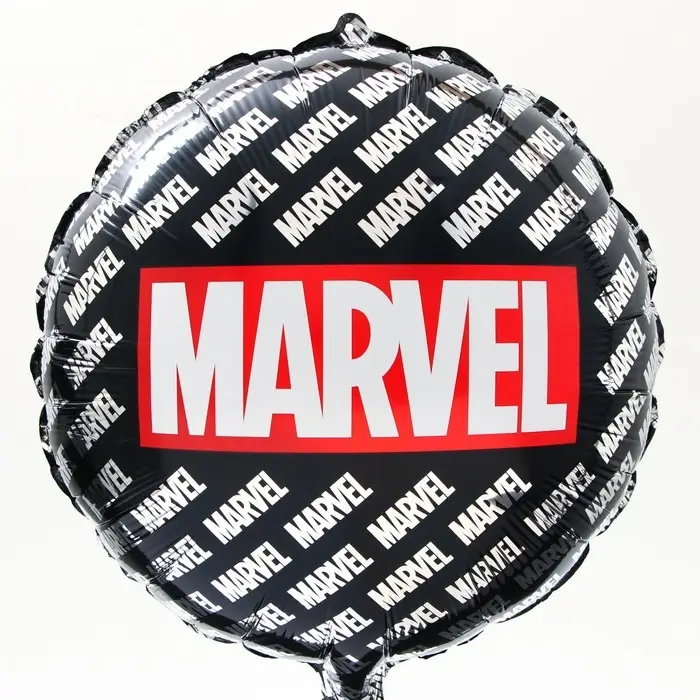 Шар воздушный фольгированный 18" «Марвел. Мстители», чёрный