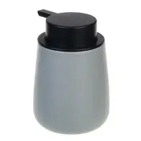 VETTA Дозатор для жидкого мыла, 320 мл, 13x9x9 см, керамика, "Космос", серый