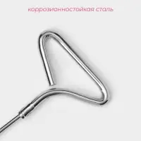 Штопор для вина Доляна «Универсал», 11 см, цвет серебристый