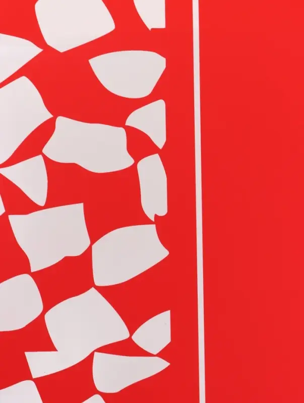 Пленка флористическая для цветов, красная, 57&times;57 см