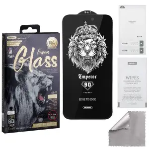 Защитное стекло для iPhone 15 Plus/16 Plus 9D Private Emperor Series GL-35 REMAX