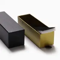 Коробочка подарочная под набор &laquo;Помада&raquo;, 4&times;12&times;4 см, чёрная