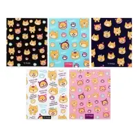 Тетрадь 48 листов в клетку, Calligrata &laquo;У меня лапки&raquo;, обложка мелованный картон, УФ-лак, блок офсет, МИКС