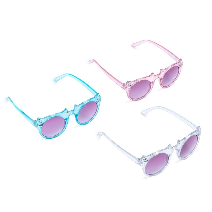 Очки солнцезащитные детские OneSun, uv 400, линза 4.8х5 см, ширина 13 см, дужка 13 см, микс 553904 Очки солнцезащитные детские OneSun, uv 400, линза 4.8х5 см, ширина 13 см, дужка 13 см, микс 553904