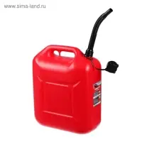 Канистра 3ton PROFI, КРАСНАЯ для топлива + крышка и лейка, 20 л